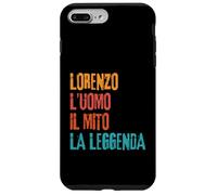 Lorenzo L'Uomo Il Mito La Leggenda Festa di Compleanno Coque pour iPhone 7 Plus/8 Plus