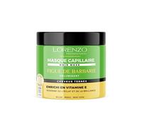 Masque Capillaire Réparateur Intense Lorenzo à la Figue de Barbarie - Nutrition et Réparation Sans Sulfate, Paraben, Silicone, Colorant - 500ml
