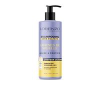 Lorenzo - Shampoing Fortifiant à la Graine de Nigelle pour Cheveux Fragiles - Épaississant, Revitalisant - Sans Sulfate, Paraben, Silicone, Colorant - 500ml