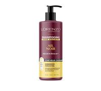 Lorenzo - Shampoing Revitalisant Ail Noir - Pour Cheveux Cassants - Renforce & Stimule - Sans Sulfate, Paraben, Silicone, Colorant - 500ml