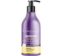 Lorenzo - Shampooing Sans Sulfate Biotine & Collagène - Cheveux Fins - 500ml