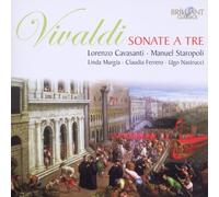 LORENZO/STAROPOLI,MANUEL/ACCADEMIA DE CAVASANTI - VIVALDI: SONATE A TRE CD NEUF