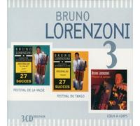 Lorenzoni, Bruno - Coffret 3 CD : Festival de la valse / Festival du tango / Coeur à corps
