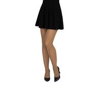 LORES Collants Opaques Doux Femme Concorde 60 Deniers - Bas Classiques Mates en Microfibre Durable Fabrication Italienne Pleine Longueur, Visone S