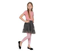 LORES Leggings 7/8 pour Filles Pantalons élégants sans Pieds à la Mode pour Enfants Pantalons de Sport de Ballet de Yoga de Gymnastique Jupe Robe Alice, Rosa 134/140 cm (9/10 Ans)