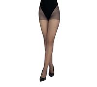 LORES Nude Collant pour Femme 20 Deniers Classique Uni Demi-Transparent Collant Complet Trocadero, Fumo, XXL grande taille