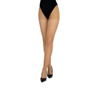LORES Nude Collants pour femme 20 deniers Classic Plain Semi-transparents Bas complets Collants naturels Trocadéro, sahara, XL