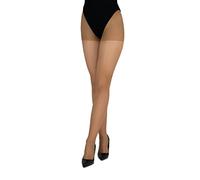 LORES Nude Collants pour femme 20 deniers Classic Plain Semi-transparents Collants complets naturels Trocadéro, Bronze., L