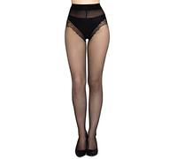 LORES Shaping Collants pour femme Thin Light Collants 20 DEN Compress Bikini Panty, noir, S