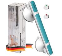 LORESJOY Barre D'Appui WC, 30 cm Ventouse de Poignée, Barre d'Appui pour Salle de Bain, Ventouse de Poignée Douche, Poignee à Ventous Pour Enfants et Seniors (Bleu)