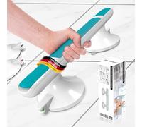 LORESJOY Poignée Ventouse pour Salle de Bain, Ventouse de Poignée Douche, entouse de Poignée Douche Poignee Securite Salle de Bain, Sans Perçage, Handicapés (Blue)