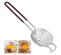 LORESJOY Séparateur de Jaune d’œuf Acier Inoxydable Séparateur d'oeufs Gadget de Cuisine Séparateur Blanc de Jaune d'oeuf avec Poignée pour les œufs à la Coque Gadget de Cuisine (Argent)