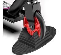 LORESJOY Trottinette Support de Trottinette avec Tapis Antidérapant, Compatible avec la Plupart des Grandes Marques de Scooter, Convient pour Roues de Trottinett de 95 mm/100mm/110 mm/120mm(Noir)