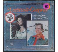 LORETTA LYNN & CONWAY TWITTY - sing the great country hits LP