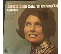 LORETTA LYNN - LORETTA LYNN - writes 'em & sings 'em DECCA 75198 (LP vinyl record)