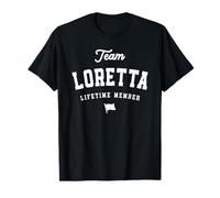Loretta Nom Amusant de l'équipe Loretta T-Shirt