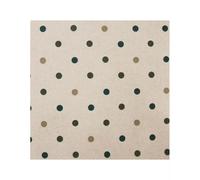 LORETTE Nappe 70% coton 30% polyester enduit 200X150 Emeraude SUD ETOFFE