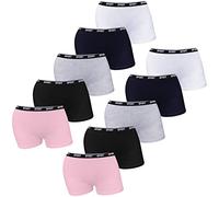LOREZA ® Lot de 10 Pantys Filles Hipster Coton (128-134 (8-9ans), Lot de 10) Modèle 5