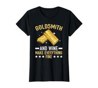 L'orfèvre et Le vin Font Tout de Beaux Bijoux T-Shirt Graphique avec Valeur