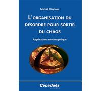 L'organisation du désordre pour sortir du chaos Applications en énergétique - Michel Pluviose - Cepadues - broché - Essai