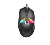 LORGAR Souris de jeu Pro MSP80, capteur PixArt PAW3395 jusqu'à 26 000 DPI, taux d'interrogation 8K, 8 boutons programmables, écran RVB, éclairage personnalisable, analyse des performances, cadeaux