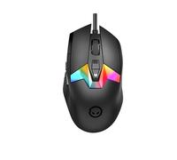 LORGAR Souris de jeu Pro MSP80, capteur PixArt PAW3395 jusqu'à 26 000 DPI, taux d'interrogation 8K, 8 boutons programmables, écran RVB, éclairage personnalisable, analyse des performances, cadeaux