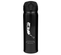 Lorh's store joueur de basket star fans voyage en acier inoxydable tasse étudiant sport thermos tasse vide isolation tasse bouteille d'eau pour hommes femmes (MJ23)