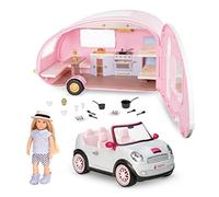 Lori - Eliza's Glamping Set - Poupée de 15 cm et Accessoires de Camping - Roulotte de Camping et Voiture décapotable - Jeu pour Enfants - 3 Ans et +