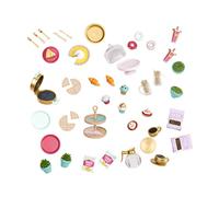 Lori - Sucreries et Accessoires pour cafés - Accessoires pour Mini-poupées - Café et Desserts pour poupées de 15 cm - Jouer à la Nourriture et aux Boissons - Jouets pour Enfants - 3 Ans et +