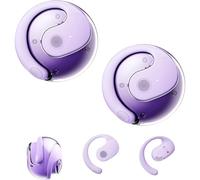 Loriatech Écouteur Traducteur Écouteurs Traducteur Instantané Écouteur Traducteur 144 Langues Avec Connexion Bluetooth 5.4 Et Enregistrement Vocal Pour (Violet,2pcs)