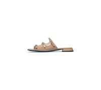 Loriblu - Sandale en vernis poudré avec brides - Femme - Chaussures - Beige - Taille: 39 EU