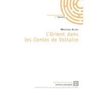 L'Orient dans les contes de Voltaire - Moufida Aliou - Publibook - broché - Essai