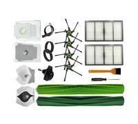 LoRier Accessoires de pièces de Rechange for aspirateur Robot S9 / S9 +, Filtre Hepa, Brosse latérale Principale, Sac à poussière (Color : 18 pcs kit)