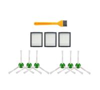 LoRier Accessoires Filtre Hepa + côté + Brosse en Rouleau + Sac à poussière de Remplacement for aspirateur série i7 i7 + E5 E6 I/E, pièce de Rechange (Color : 10pcs a Set)