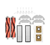LoRier Accessoires for aspirateur Robot Bot D10 Plus RLS3D, Filtre Hepa, vadrouille, Brosse latérale Principale, Sac à poussière, pièces de Rechange (Color : 16PCS)