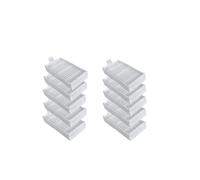 LoRier Brosse latérale Filtre à poussière Primaire Filtre Hepa Tampon de vadrouille for pièces d'aspirateur Robot v5 v5s V3 V3s v5 Pro x5 (Color : 10pcs Filter)