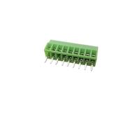 LoRier Mini borniers à vis PCB KF128, Pas de 2.54mm, connecteur 2/3/4/5/6/7/8/9/10/12/16 Broches, bornes à vis for Bricolage 26-18AWG, 10 pièces (Color : 9Pin)