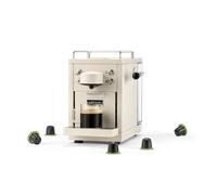 Sjöstrand The Original Machine à Espresso - Compatible avec Nespresso, boîtier en acier inoxydable, avec finition beige mate