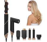 L'Original De Brosse Soufflante Ionique 5-En-1 Sèche Cheveux Magic Twist-Hot Air Styler Pour Un Brushing Parfait-Lisseur-Boucleur-V