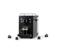 Sjöstrand The Original Machine à expresso compatible avec Nespresso, boîtier en acier inoxydable, design scandinave, noir mat