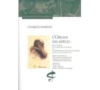 Charles Darwin – L'Origine des espèces – Précédé de Naître à vingt ans – Broché