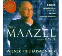 LORIN MAAZEL - MAURICE RAVEL-BOLERO,DAPHNIS ET CHLOE,LA VALSE CD 8 TRACKS NEUF