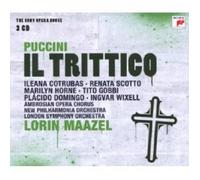 LORIN MAAZEL/NYPO - PUCCINI-IL TRITTICO-SONY OPERA HOUSE 3 CD CLASSIC OPER NEUF