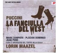 LORIN MAAZEL -PUCCINI-LA FANCIULLA DEL WEST-SONY OPERA HOUSE 2 CD 45 TRACKS NEUF
