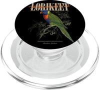 Loriquet Arc-en-Ciel Vintage pour Observer Les Oiseaux PopSockets PopGrip pour MagSafe