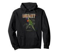 Loriquet Arc-en-Ciel Vintage pour Observer Les Oiseaux Sweat à Capuche