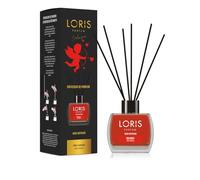LORIS Diffuseur de Parfum Batônnets 120mL - Parfum de Maison - Reed Diffuseur Pour Salon, Chambre, Salle de Bain et Bureau - Idée Cadeau Saint-Valentin/Anniversaire/Cadeau Couple (Red Angel)