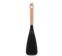 LorisArm Grandes cuillères de cuisine pour servir. Cuillère en silicone antiadhésive de 28,4 cm avec poignée en bois, spatule de service en caoutchouc résistant à la chaleur pour la cuisson, la