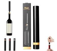 Loritia Wine Opener, Aeropop Wine Opener, Travel Portable Pocket Air Pressure Pump Wine Bottle Opener, Needle Type Wines Bottle Openers, Travel Porta for Home, Restaurant, Party (Gold)