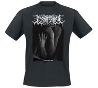 Lorna Shore Dancing Like Flames Homme T-Shirt Manches Courtes Noir 100% Coton Regular/Coupe Standard